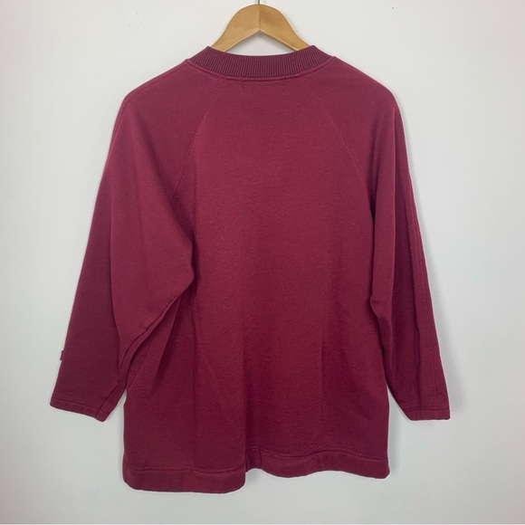 Vintage 90s White Stag Embroidered Grandma Cottagecore Sweatshirt - Picture 5 of 7